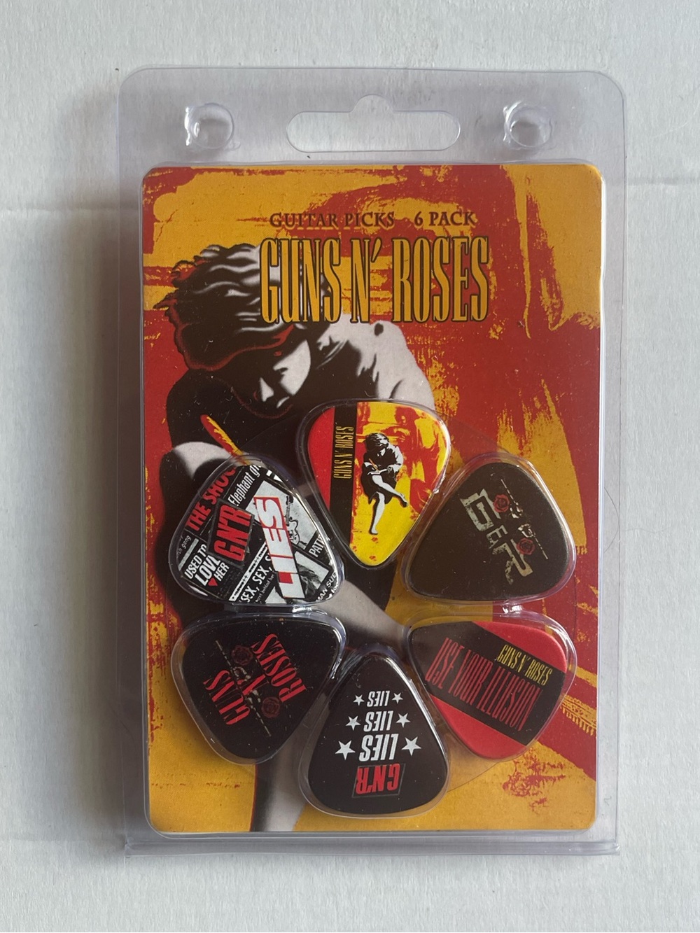 Guns N’ Roses Guitar Picks 6-Pack